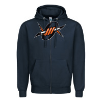 Navy outllaws denver lacrosse Zipper Hoodie - artisFamous