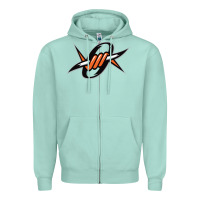 Seafoam outllaws denver lacrosse Zipper Hoodie - artisFamous