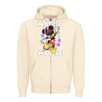 Sandshell macho mouse Zipper Hoodie - artisFamous