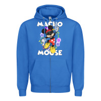 True Royal macho mouse Zipper Hoodie - artisFamous