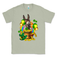 Matcha St. Patrick's Donkey with balloon Classic Tee - HowdyJamesFarm