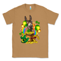Toasted Coconut St. Patrick's Donkey with balloon Classic Tee - HowdyJamesFarm