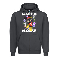 Smoke macho mouse Zipper Hoodie - artisFamous