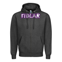 Charcoal Heather fidlar Zipper Hoodie - artisFamous