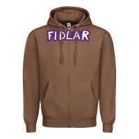 Chestnut fidlar Zipper Hoodie - artisFamous