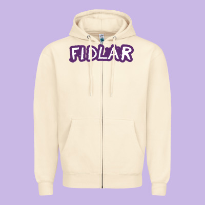 Fidlar Zipper Hoodie Designed By Artisfamous