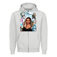 Dove Grey kelly clarkson Zipper Hoodie - artisFamous