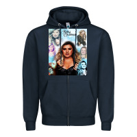 Navy kelly clarkson Zipper Hoodie - artisFamous