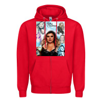 Red kelly clarkson Zipper Hoodie - artisFamous