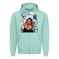 Seafoam kelly clarkson Zipper Hoodie - artisFamous