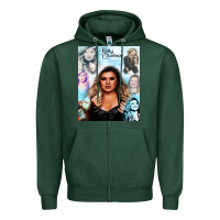 Sports Green kelly clarkson Zipper Hoodie - artisFamous