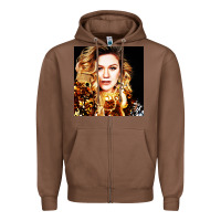 Chestnut kelly clarkson Zipper Hoodie - artisFamous