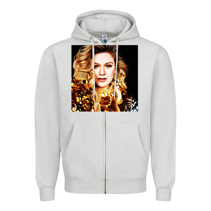 Kelly Clarkson Zipper Hoodie by artisFamous | Teevron