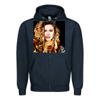 Navy kelly clarkson Zipper Hoodie - artisFamous