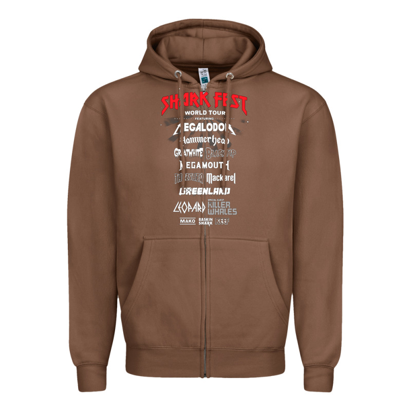 Shark Fest Zipper Hoodie by artisFamous | Teevron