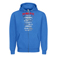 True Royal shark fest Zipper Hoodie - artisFamous