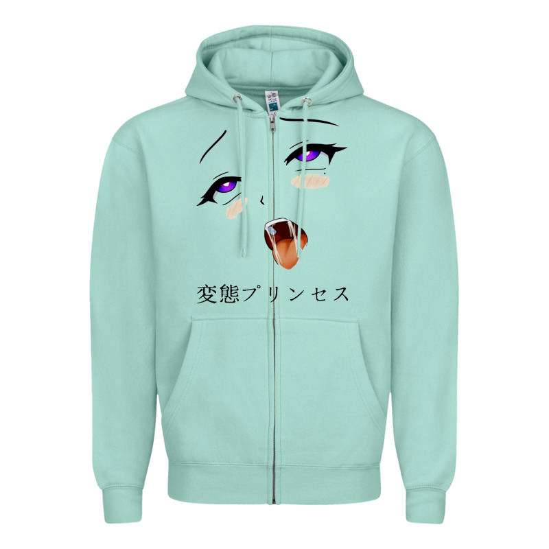 Ahegao Face Girl Zipper Hoodie by artisFamous | Teevron