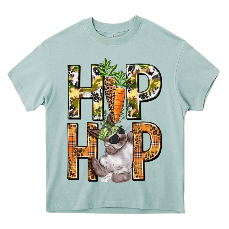 Hip Hop Easter Boy Easter Day Heavy Core Tee by HowdyJamesFarm | Teevron