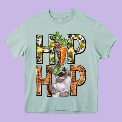 Hip Hop Easter Boy Easter Day Heavy Core Tee Designed By Howdyjamesfarm