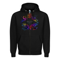 Black Best Owl City Zipper Hoodie - artisFamous