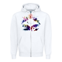 White Best Owl City Zipper Hoodie - artisFamous