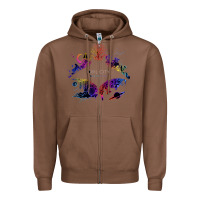 Chestnut Best Owl City Zipper Hoodie - artisFamous