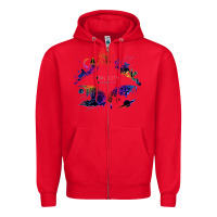 Red Best Owl City Zipper Hoodie - artisFamous