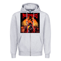 Heather Grey Best Ross the Boss Zipper Hoodie - artisFamous