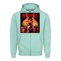 Seafoam Best Ross the Boss Zipper Hoodie - artisFamous