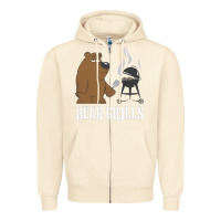 Sandshell Bear Grills Grylls Zipper Hoodie - artisFamous