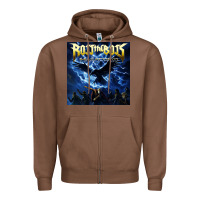 Chestnut Best Ross the Boss Zipper Hoodie - artisFamous