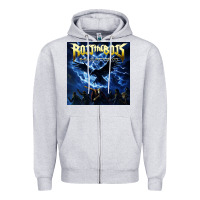 Heather Grey Best Ross the Boss Zipper Hoodie - artisFamous