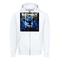 White Best Ross the Boss Zipper Hoodie - artisFamous