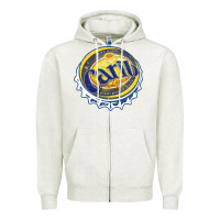 Oatmeal Heather carib beer Zipper Hoodie - artisFamous