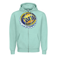 Seafoam carib beer Zipper Hoodie - artisFamous
