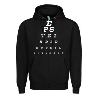 Black epstein did not kill himself Zipper Hoodie - artisFamous