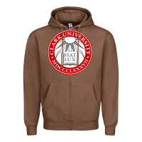Chestnut clark university Zipper Hoodie - artisFamous