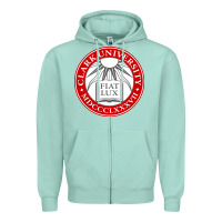 Seafoam clark university Zipper Hoodie - artisFamous