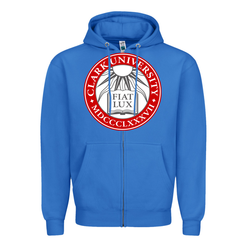Clark University Zipper Hoodie by artisFamous | Teevron