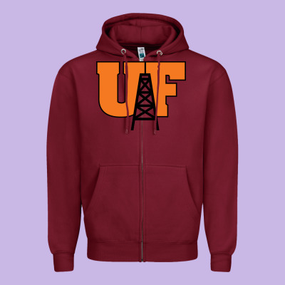 Findlay Oilers Zipper Hoodie Designed By Artisfamous