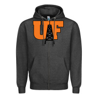 Charcoal Heather findlay oilers Zipper Hoodie - artisFamous