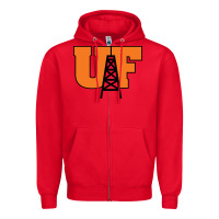 Red findlay oilers Zipper Hoodie - artisFamous