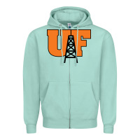 Seafoam findlay oilers Zipper Hoodie - artisFamous