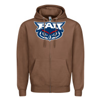 Chestnut florida atlantic owls Zipper Hoodie - artisFamous