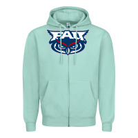 Seafoam florida atlantic owls Zipper Hoodie - artisFamous