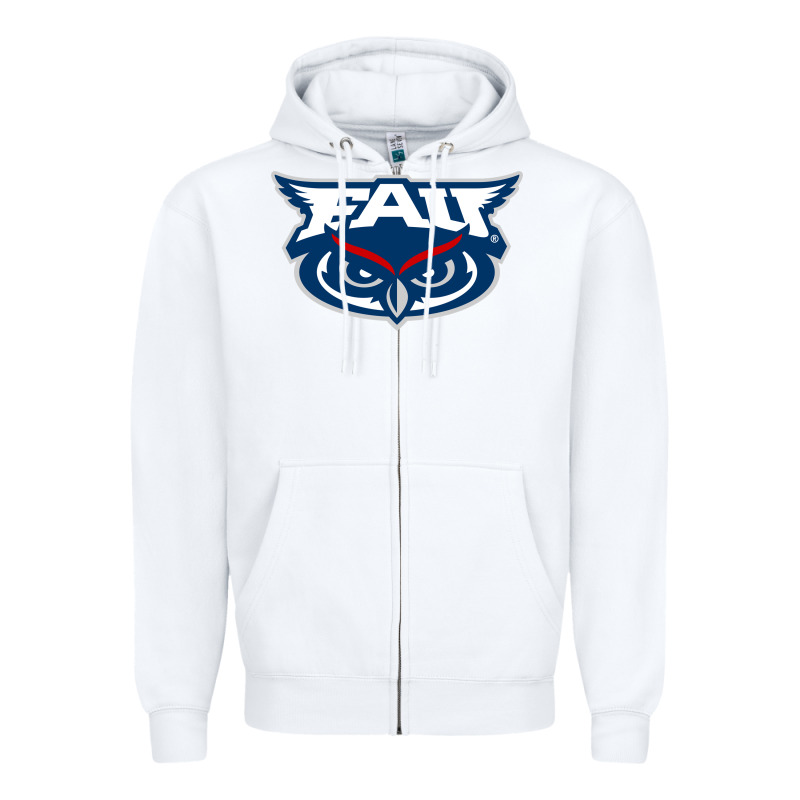 Florida Atlantic Owls Zipper Hoodie by artisFamous | Teevron