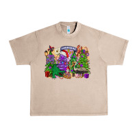 French Oak christmas louisiana mardi gras trees Urban Heavy Tee - FaDigitalArtStudio