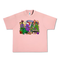 Salmon christmas louisiana mardi gras trees Urban Heavy Tee - FaDigitalArtStudio