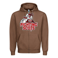 Chestnut edinboro fighting scots Zipper Hoodie - artisFamous