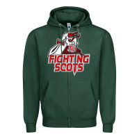 Sports Green edinboro fighting scots Zipper Hoodie - artisFamous